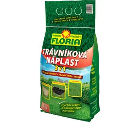 Agro Floria Plaster trawnikowy 3 w 1 1kg