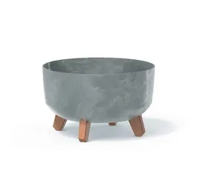 Prosperplast GRACIA LOW 28,5 cm imitacja betonu / Doniczka 