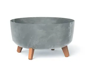Prosperplast GRACIA LOW 38 cm imitacja betonu / Doniczka 