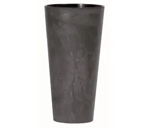 Prosperplast TUBUS SLIM EFEKT BETONU antracyt 30 cm / Doniczka 