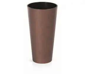 Prosperplast TUBUS SLIM CORTEN stal patynowana 30 cm / Doniczka 