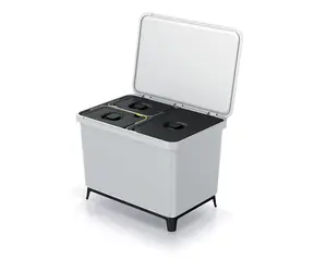 Prosperplast SYSTEMA 1x23l + 2x10l popiół / Kosz na śmieci 