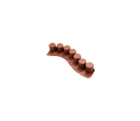 Prosperplast IPAL7 6cm x 4,05m terakota 8 szt. / Palisada 