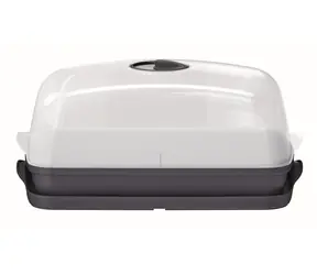 Prosperplast RESPANA SZKLARNIA STOŁOWA antracytowa 39,1 cm / Donica 