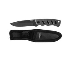 Neo Tools 63-106 / Nóż typu full-tang / stal nierdzewna / 165mm / 94mm / gumowana rękojeść / nylonowe etui