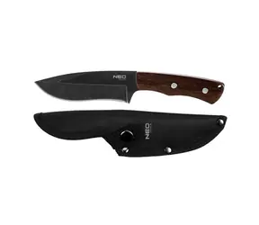 Neo Tools 63-111 / Nóż z pełnym trzpieniem / stal nierdzewna / 250 mm / 145 mm / pochwa nylonowa