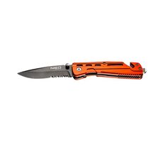 Neo Tools 63-026 / Nóż zamykający / stal nierdzewna / 20mm / 9mm / nylonowe etui