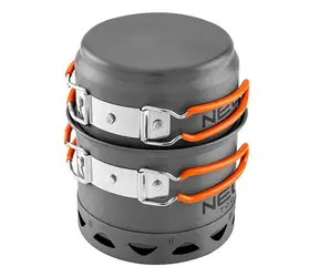 Neo Tools 63-144 szary / zestaw garnków 2w1 / aluminium / garnek / patelnia