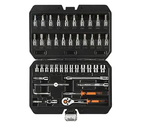 Neo Tools 10-004 / Zestaw łbów nasadowych / stal chromowo-wanadowa / obudowa