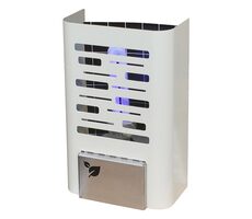 ORNO Elektryczny łapacz owadów i komarów srebrny / 230 V / do 50m2 / 20W / Format1 / IP20 / z powierzchnią klejącą