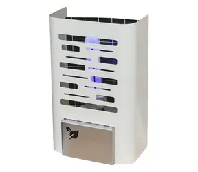 ORNO Elektryczny łapacz owadów i komarów srebrny / 230 V / do 50m2 / 20W / Format1 / IP20 / z powierzchnią klejącą