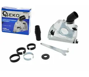 GEKO Osłona ssąca przezroczysta 125mm do szlifierek kątowych 115-125mm 