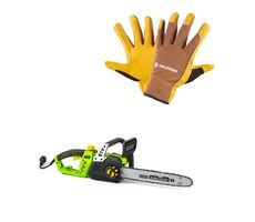 Fieldmann FZP 2025-E + FZO 7011 / Pilarka elektryczna + rękawice / 2400W / 16"/405?mm