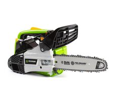 Fieldmann FZP 25410-B+FZO 701+FZ 9060 / Piła spalinowa jednoręczna + rękawice + kanister / 2-suwowy / 25,4 cm3 / 0,7 kW