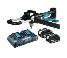 Makita DDG460T2X7 / Wiertarka akumulatorowa do gruntu / 2x18V / 2x5,0Ah 