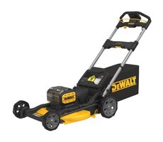 DeWalt DCMWP134W2 / Kosiarka akumulatorowa / 2x18V / Szerokość koszenia: 53 cm / do 1680 m2 / Kosz 67 l / 2x 8,0 Ah