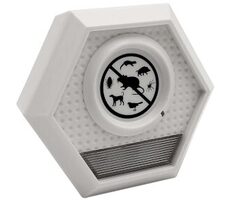 Odstraszacz psów, kotów i kun Isotronic Ultradźwiękowy 5 - 110 kHz / 200 m2 / 95 dB