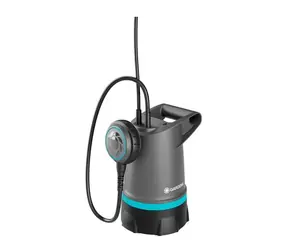 Gardena 09016-47 Pompa zanurzeniowa do czystej wody 2w1 20000 BASIC / 550 W / 0,9 bar / 9 m