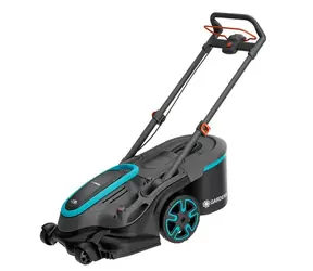 Gardena 14646-65 Kosiarka akumulatorowa PowerMax Duo 46/36 V P4A / szerokość koszenia 46 cm / pojemność kosza 50 l / koszenie do 600 m2