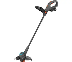 Gardena 14704-20 Akumulatorowa podkaszarka żyłkowa EasyTrim 25/18 V P4A / szerokość cięcia 25 cm / średnica żyłki 1,6 mm / regulowany uchwyt