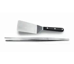 Zestaw narzędzi Outdoorchef Plancha 2 szt. / szczypce + szpatułka
