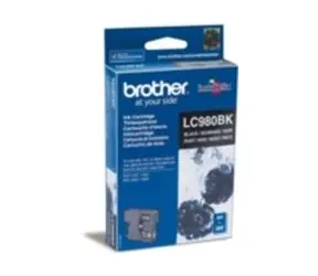 Oryginalna kaseta Brother LC-980BK / DCP-145C, DCP-165C / 300 stron / Czarna