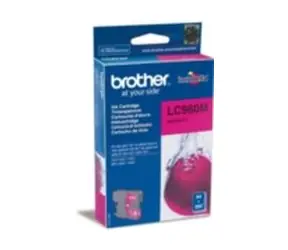 Oryginalny toner Brother LC-980M / DCP-145C, DCP-165C / 260 stron / Czerwony
