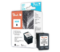 Peach Remanufactured 56 alternatywnych wkładów / DeskJet 5550 / 19ml / Czarny