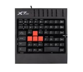 A4Tech G100 / profesjonalna klawiatura gamingowa / USB / CZ / Czarna