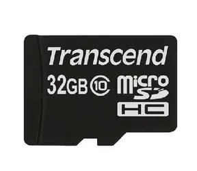 Transcend Micro SDHC 32GB / Micro SDHC / 32GB / Klasa 10 / bez adaptera / po sprzedaży