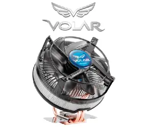 Chłodnica procesora GIGABYTE Volar / uniwersalna / 3 heatpipe / wentylator 120mm / dla Intel i AMD / czarna