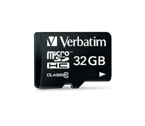 Karta pamięci Verbatim microSDHC 32 GB (+ adapter) / klasa 10