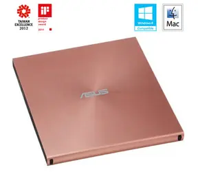 Asus SDRW-08U5S-U różowy / DVD±RW wew. palnik / slim / USB 2.0