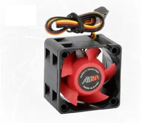WENTYLATOR Airen Wentylator RedWingsExtreme40HH / 40 x 40 x 28mm / 23dB / czerwony