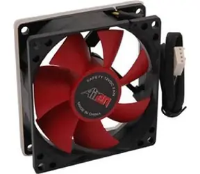 Wentylator Airen RedWings92 Clever Deluxe / PWM 4 piny / 92 x 92 x 25 mm / 24,5 dB