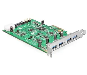 Karta DeLock PCI Express / 4 x USB 3.0 / dwukanałowa