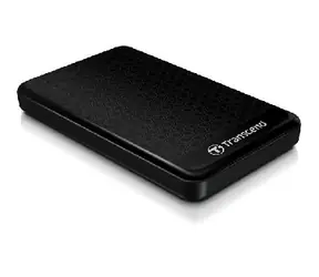 Transcend StoreJet 25A3 2 TB / 5400 obr./min / 2,5" / USB 3.0 / 256-bit AES / Czarny / Zewnętrzny