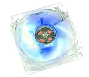 Thermaltake A2387 Transparent Blue Led WENTYLATOR / zestaw wentylatorów 80x80x25 / 4 szt