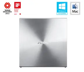 Asus SDRW-08U5S-U srebrny / nagrywarka zewnętrzna / USB 2.0