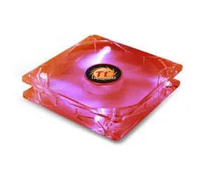 Thermaltake AF0027 Thunderblade / 80x80 / LED / Czerwony / 2000RPM / łożysko ślizgowe / czerwona LED