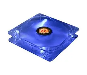 Thermaltake AF0029 Thunderblade / 80x80 / LED / Niebieski / 2000RPM / łożysko ślizgowe / niebieska dioda LED