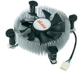 Akasa AK- CCE-7106HP / chłodnica niskoprofilowa dla Intel 775/1150/1156/1155 dla Mini-ITX, micro-ATX