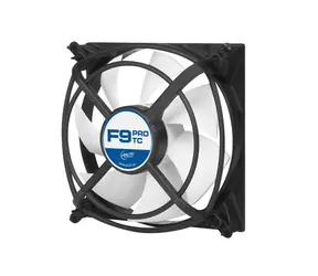 ARCTIC F9 PRO TC / 92 mm / Łożysko Fluid Dynamic / 0,4 Sone @ 2000 RPM / 66,3 m3h / 3-pin