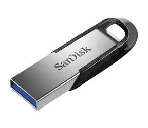 SanDisk Ultra Flair 128 GB / Dysk flash / USB 3.0 / 150 MB/s / srebrny / wyprzedaż