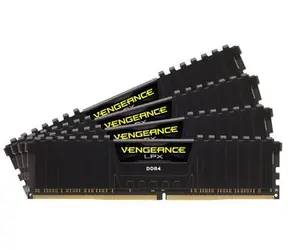 Corsair Vengeance LPX Black B 32GB (4x8GB) 3200MHz / DDR4 / PC4-25600 / CL16-18-18-36 / 1.35V / XMP2.0 / z chłodnicą