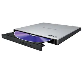 LG GP57ES40 / DVD±RW / zewnętrzny slim / USB / srebrny