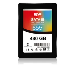 Silicon Power S55 480 GB / SSD / SATA III / 7 mm / odczyt: 540 MB / zapis: 480 MB