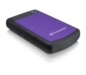 Transcend StoreJet 25H3P 4 TB fioletowy / zewnętrzny dysk twardy / 2,5" / USB 3.0 / odporny na wstrząsy