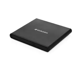 Verbatim Mobile DVD ReWriter czarny / Zewnętrzna nagrywarka DVD / USB 2.0