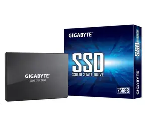 GIGABYTE SSD 256 GB / SSD / 2,5" / SATA / R: 520 MB / W: 500 MB / IOPS 80 tys. 85 tys. / 2 mh / 3 lata